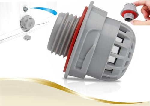 Tornillo de montaje Chemconnect – Pantalla superior de escombros compatible con Bestway Lay Z Spa SaluSpa Coleman, dispensador de cloro inflable.