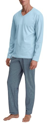 CALIDA Cotton Special Pyjama Herren Aquamarine 58-60