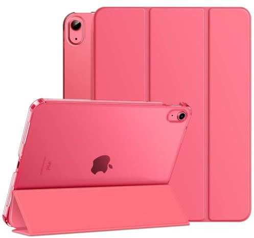 TXWLLIU Custodia per iPad A16 11a Generazione 2025 11 Pollici/iPad 10a Generazione 2022 10,9 Pollici, Custodia Protettiva Rigida Sottile e Leggera, Sospensione/Riattivazione Automatica, Rosso Anguria