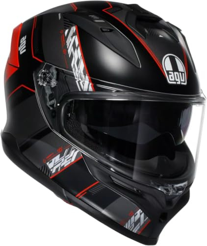 AGV K7 Kyber S26 Helm, schwarz/rot, S (55/56)