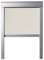 Dachfenster Verdunkelungsrollo kompatibel mit VELUX MK06 / M06 / 306, Beige