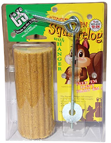 C&S Sweet Corn Squirrelog With Hanger Starter Kit