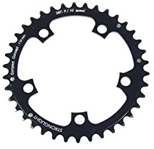 242460var - anpassbares kettenblatt FARBE SCHWARZ ZÄHNE 48T