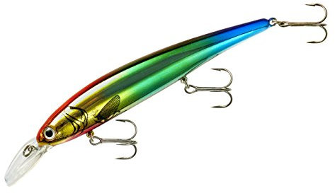 Bandit Walleye Shallow Tackle, Green Clown, 4 3/4