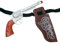 viving Kostüme viving costumes201508 Revolver mit Holster (30 x 10 cm, One Size)