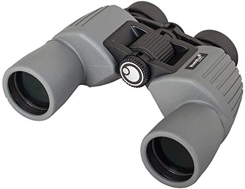 Levenhuk Sherman Plus 8x42 Wasserdicht Fernglas mit Porro-Prismen | BaK-4-Glas, FMC-Mehrschichtvergütung, Weitwinkel, Helle Bilder, Ideal für Jagd, Reisen und Vogelbeobachtung