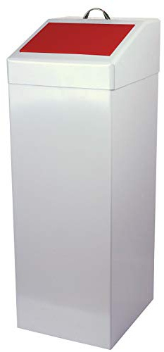 Szagato Wertstoffsammler 87 ltr., HxBxT: 90x34x38cm, rot, Marke, Made in Germany (Abfalleimer, Abfallbehälter, Mülleimer, Abfallsammler)