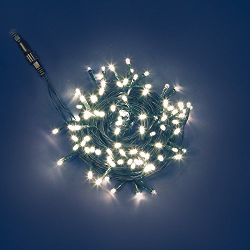 PLB Funktions-System LED Lichterkette 10m mit Batteriefach warmweiß 31470