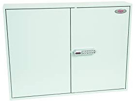 Phoenix Safe Company – KC0606E Commercial Key Cabinet - 400 Hooks | Electronic Lock | Key Holder Wall Mounted Power Coated Paint | 20kg