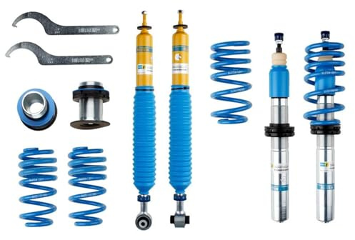 Bilstein 48-262316 Fahrwerkssatz, Federn/dämpfer vorne | 48-262316 Kompatibel mit A4 B9 (8W2, 8WC),A4 B9 Avant (8W5, 8WD),A5 (F53, F5P),A5 Sportback (F5A, F5F)