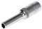 GEDORE red Steckschlüsseleinsatz lang, Nuss, 1/4'' 6,3 mm Antrieb, 6-kant, 4,5 mm Weite, Werkzeug, R41004509, Stahl