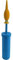 Cookey Balloon Inflator Balloon Pump Hand Air Inflator for Latex Balloons or Foil Balloons Yoga Balls,Hopper Balls, Exercise Balls