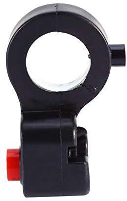 Pulsador Claxon Moto + Akozon Interruptor De Bocina De Motocicleta Manillar De Motocicleta 7/8 '' Atv Interruptor De Arranque De Bocina De Bicicleta Interruptor De Apagado Botón De Encendido Niza