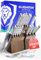 DALSTRONG Knife Block Set - 18 Piece Colossal Knife Set - Gladiator Series - High Carbon German Steel - Acacia Wood - ABS Handles Kitchen Knives - Premium Kitchen Knife Set with Block - NSF Certified