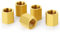 ERGAOBOY 2 pièces 1/4 BSP laiton femelle à femelle raccord de tuyau hexagonal, adapté pour la connexion de tuyau