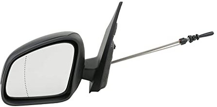 Johns, Außenspiegel links Fahrerseite, schwarz, kompatibel zu Smart Fortwo/Forfour (453) 07/14-