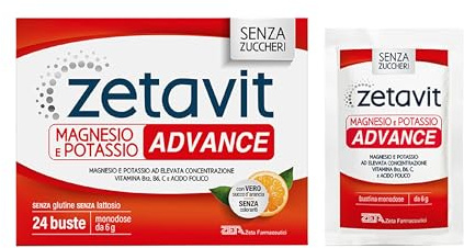 Magnesio e Potassio Advance Zetavit 24 Bustine