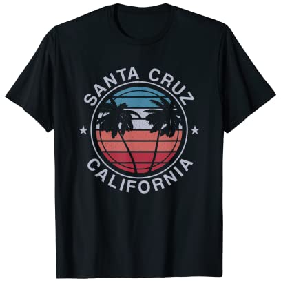 Santa Cruz CA Retro 70s 80s T-Shirt