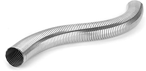 Pot D'échappement Tube De Réparation Rapide De Tuyau D'échappement Flexible De Tuyau D'échappement Moyen D'échappement d'acier Inoxydable Universel De 50cm Tuyau D'éChappement (Couleur : 42mm-46mm)