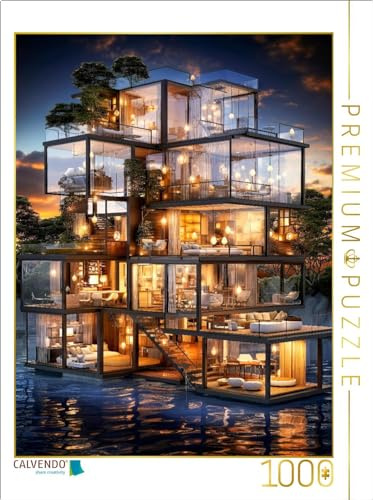 CALVENDO Puzzle Architektur der Zukunft | 1000 Teile Lege-Größe 64 x 48 cm Foto-Puzzle für glückliche Stunden
