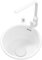 Fregadero Redondo Blanco Fregadero De Acero Inoxidable 304 Fregadero Bajo Encimera Fregadero De Barra Pequeño Fregadero De Balcón Incluidos Accesorios (S : 36x36x19cm)