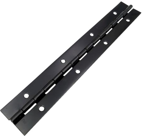 Cerniera continua in acciaio inox 400 x 30 mm, cerniera continua in acciaio inox, pieghevole in ferro piatto per armadi, porte, finestre
