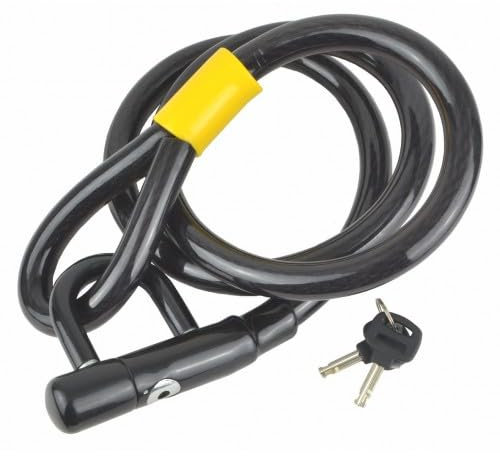Heavy Duty Loop & U Cable Bike Lock 20mm x 1.5m