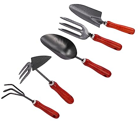 ORFOFE -1 Gartenwerkzeug-Set Schaufel Rechen Hacke Für Den Außenbereich Schaufelwerkzeuge Gartenrechenwerkzeuge Griffrechenwerkzeuge Für Die Gartenarbeit
