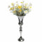 ERnonde Vasen, 74CM Moderne Bodenvase Große Metall Home Dekoration Hochzeit Verlobung für Blumen Blumenvase Modern Silber