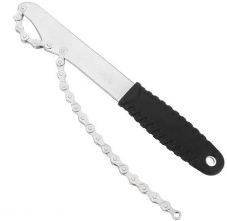 HOUSON Bicycle Chain Whip with Hook Wrench, Bicycle Sprocket Remover Chain Tool