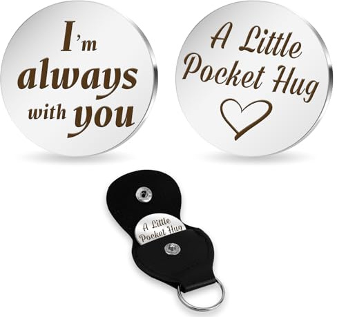 Gifts for Him Pocket Hugs Long Distance Relationship Gifts for Her Friendship Gifts Teenage Girls Gifts Thinking of You Gifts Graduation Wedding Engagement Retirement First Day Of School Valentines