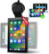 Podofo Carplay Android Auto Display, 7 Zoll Autoradio Kabelloses Car Play Bildschirm, Tragbares Car Tablet mit GPS Navigation Googlee&Siri Assistant Bluetooth Mirror Link AUX FM-Transmitter Airplay
