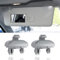 Ganchos para Parasol de Coche, Ganchos para Parasol Compatibles, 2 Unidades, Ganchos para Parasol de Coche Compatibles con A1, A3, A4, A5, Q3, Q5 (8E0, 857, 562), A7, B6, B7, B8, S4, S5