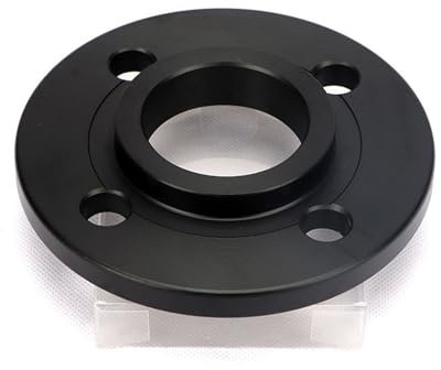 Spurverbreiterung Für Mini Universal Auto 2 Stück Rad Spacer Adapter PCD 4x100 CB ID = 56.1mm Zu OD = 73.1mm 4 Lug Anzug Distanzscheibe Räder(2PCS 12mm Black)