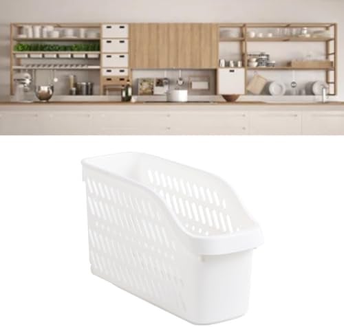 Topyond Rolling Storage Bin with Wheels, Plastic Storage Container Organizer for Kitchen and Bathroom, Sturdy Design with Simple Wheel Storage for Under Sink