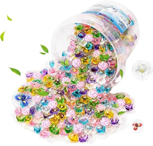 Washing Detergent Pod - 100 Pieces Washing Pods - Scented Laundry Detergent | For Clothes Fabric Bed Sheet Stain Odor Washer Home