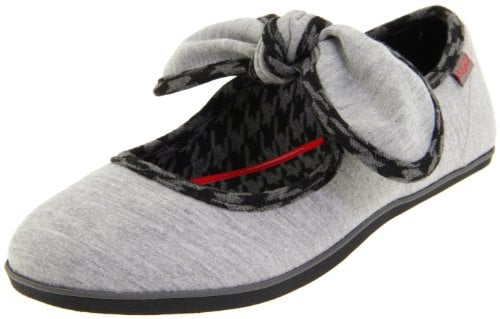 Sugar Damen Klumbsy Kat Mary Jane Flach, grau/schwarz, 39 EU