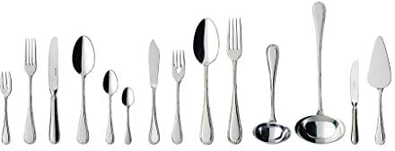 Villeroy & Boch Kreuzband Septfontaines Cubertería para hasta 12 personas, 113 piezas, Acero inoxidable