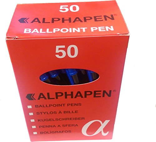 Hainenko Value 0.7 mm Medium Ball Pen - Blue (Pack of 50)