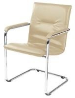NOWY STYL Rumba Chrom V46 Besuchersessel beige 2 St.