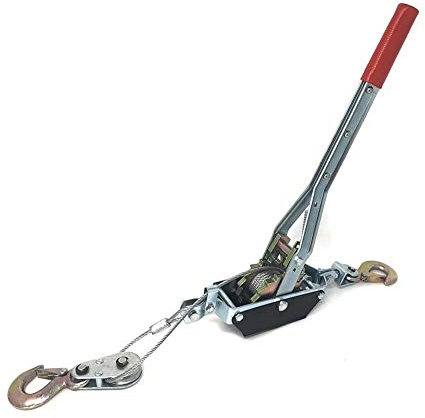 PARANCO MANUALE A LEVA 4 TONNELLATE DOPPIO GANCIO 4000 KG