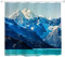A.Monamour Duschvorhänge Alaska Gletscher Bay White Schnee Bergspitzen Natur Landschaft Bild Gedruckt Wasserdicht Mildewproof Stoff Polyester Duschvorhänge Für Bad Decor 180X200 cm / 72 X78