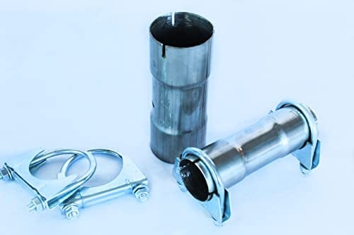 2.25 57mm Joiner Exhaust Clamp On Connector Stainless Steel Adapter