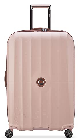 DELSEY PARIS - CARROUSEL - Valise soute Rigide 76 cm x 49 cm x 31 cm - 100 L - XL - Rose