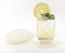 Sukha Transparent Glasuntersetzer-Set aus Kunststoff–12er Set- Design Glasuntersetzer für Getränke,Vasen,Tassen,Garten,Rutschfestes,Waschbares