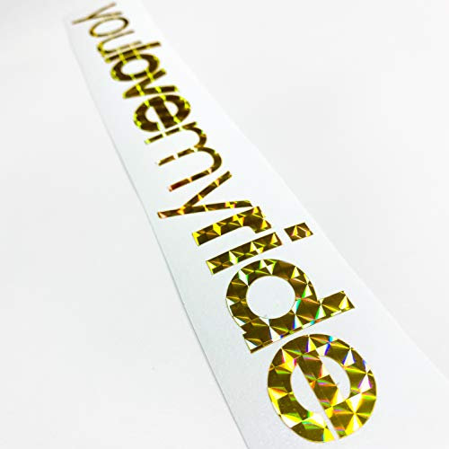 55cm You Love My Ride Aufkleber Car Design Style Sticker NEU Holo Mosaik Oilslick Rainbow Shiny reflektierend Lifestyle Limited Edition Performance Sound Driftcar Unikat