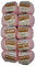 10 x 50g Strickwolle YarnArt Baby Cotton mit 50% Baumwolle, 500 Gramm Wolle einfarbig (rosa 410)