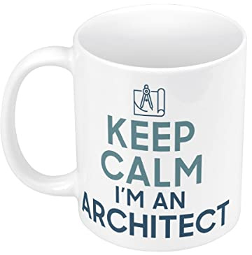 Fabulous Mug Céramique Keep Calm I'm an Architect Parodie Métier Job Architecte