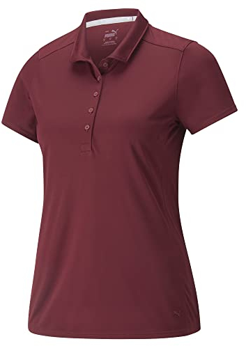 PUMA Damen Gamer Polo, Zinfandel, Mittel
