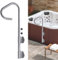 Whirlpools Handlauf Eisen Spa Seitenhandlauf Edelstahl Dreieckiger Handlauf für Pool Outdoor-Badewanne Whirlpool Zubehör Bis 100KG